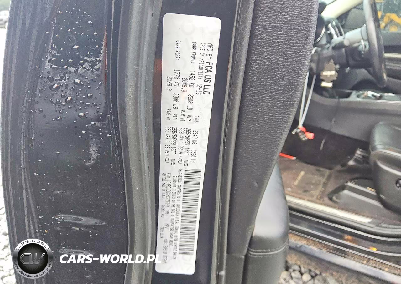 2017 Dodge Durango Gt VIN:1C4RDJDGXHC726144 - 14