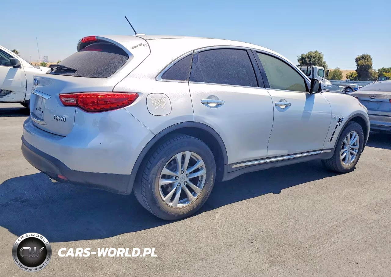 2016 Infiniti Qx70 Base VIN:JN8CS1MU4GM671964 - 3