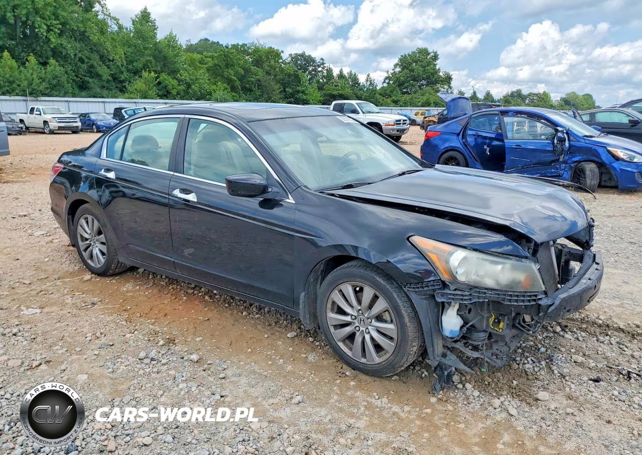 2012 Honda Accord Exl VIN:1HGCP3F81CA035430 - 4