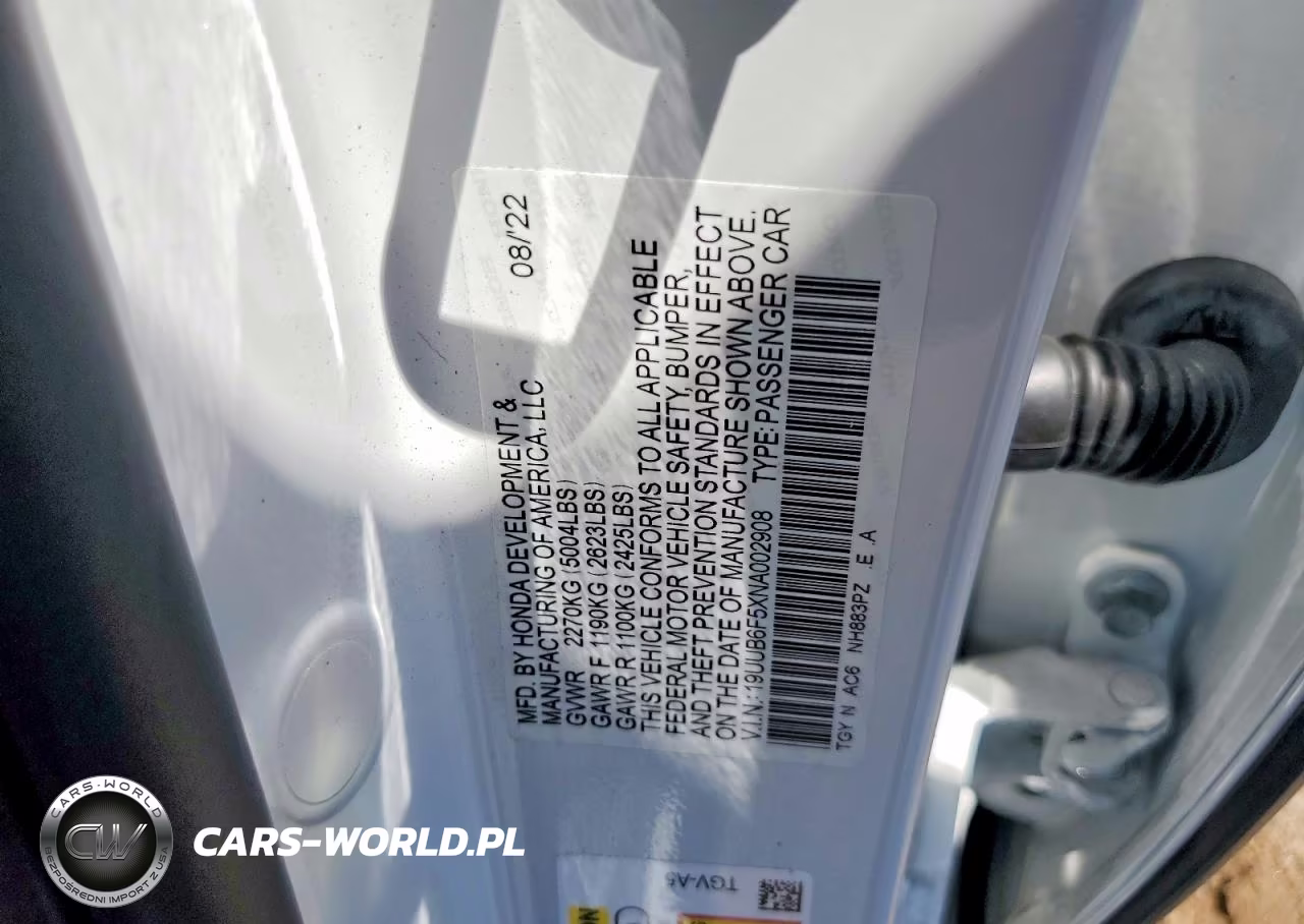 2022 Acura Tlx Tech A VIN:19UUB6F5XNA002908 - 12
