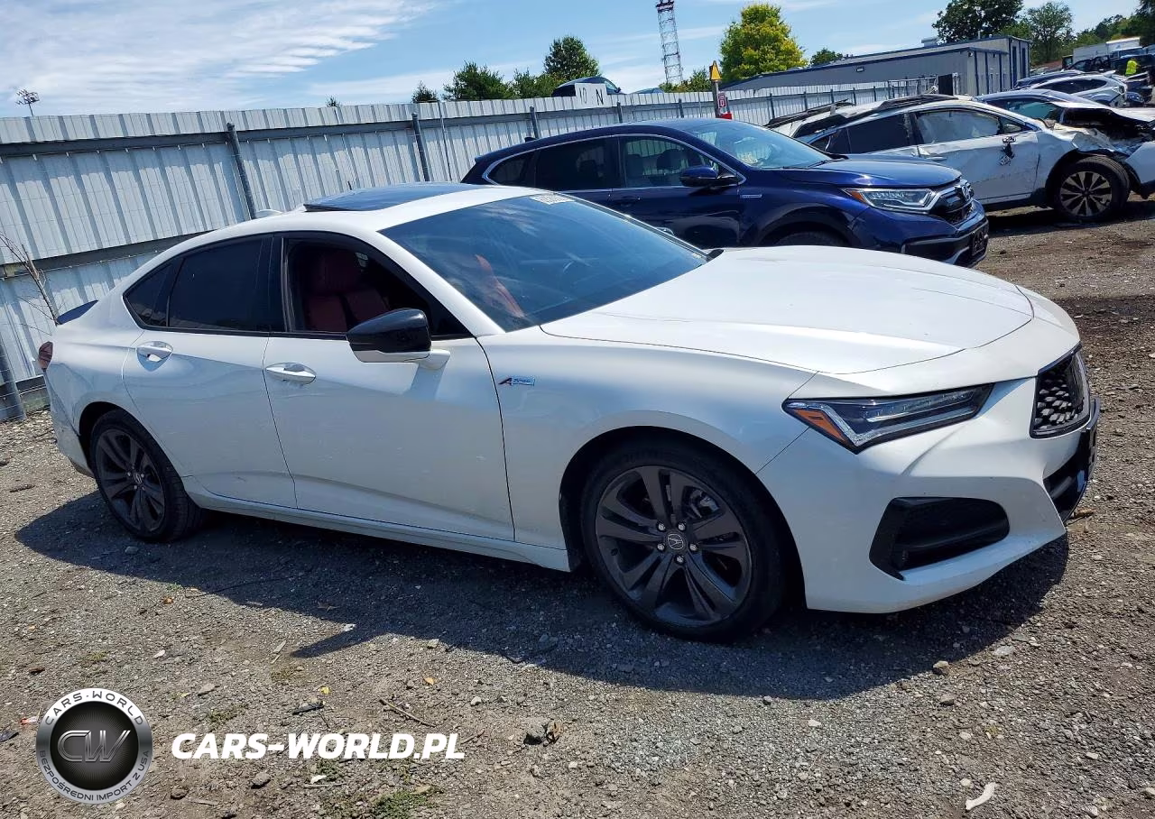 2022 Acura Tlx Tech A VIN:19UUB6F5XNA002908 - 4