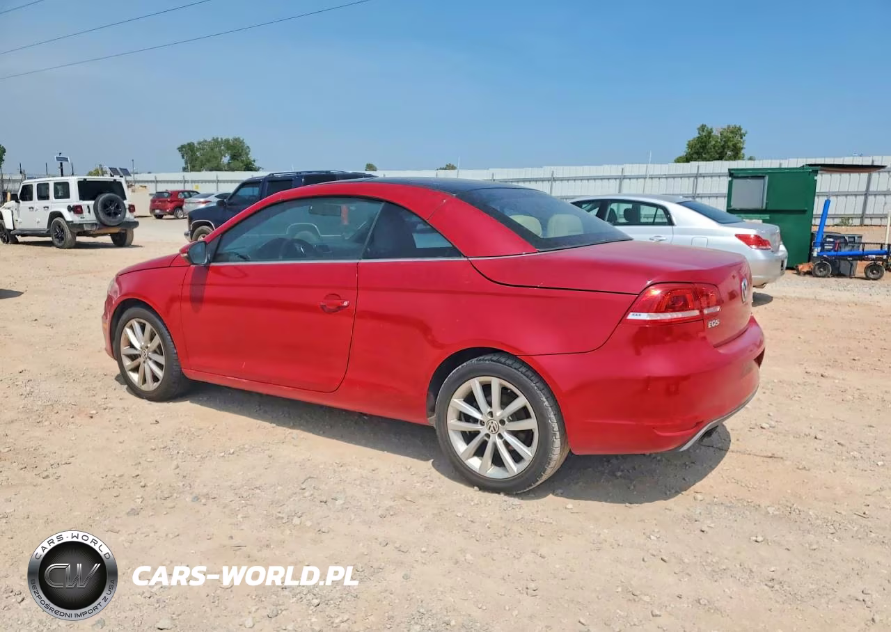 2012 Volkswagen Eos Komfort VIN:WVWBW7AH2CV012968 - 2