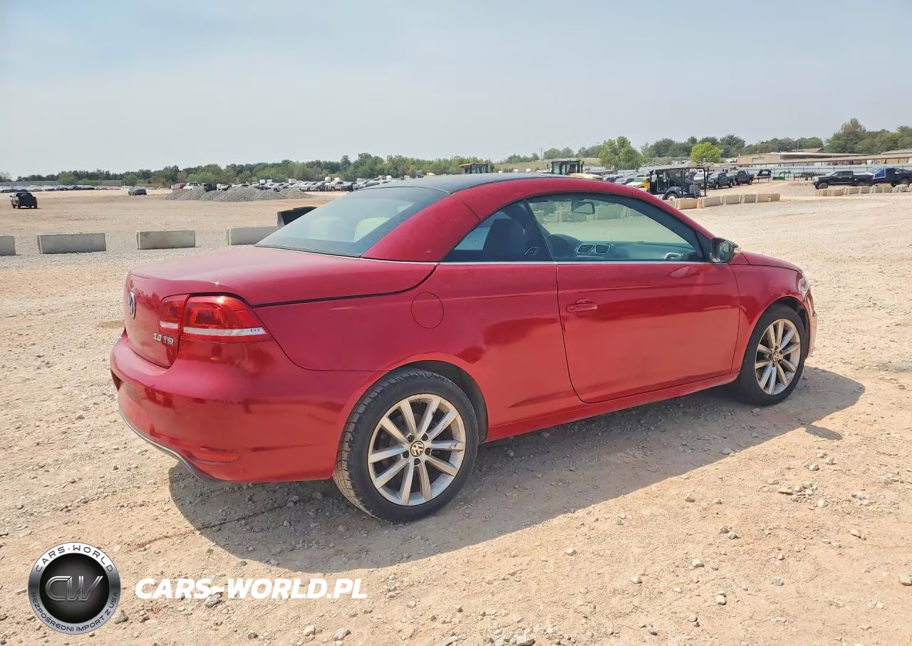 2012 Volkswagen Eos Komfort VIN:WVWBW7AH2CV012968 - 3