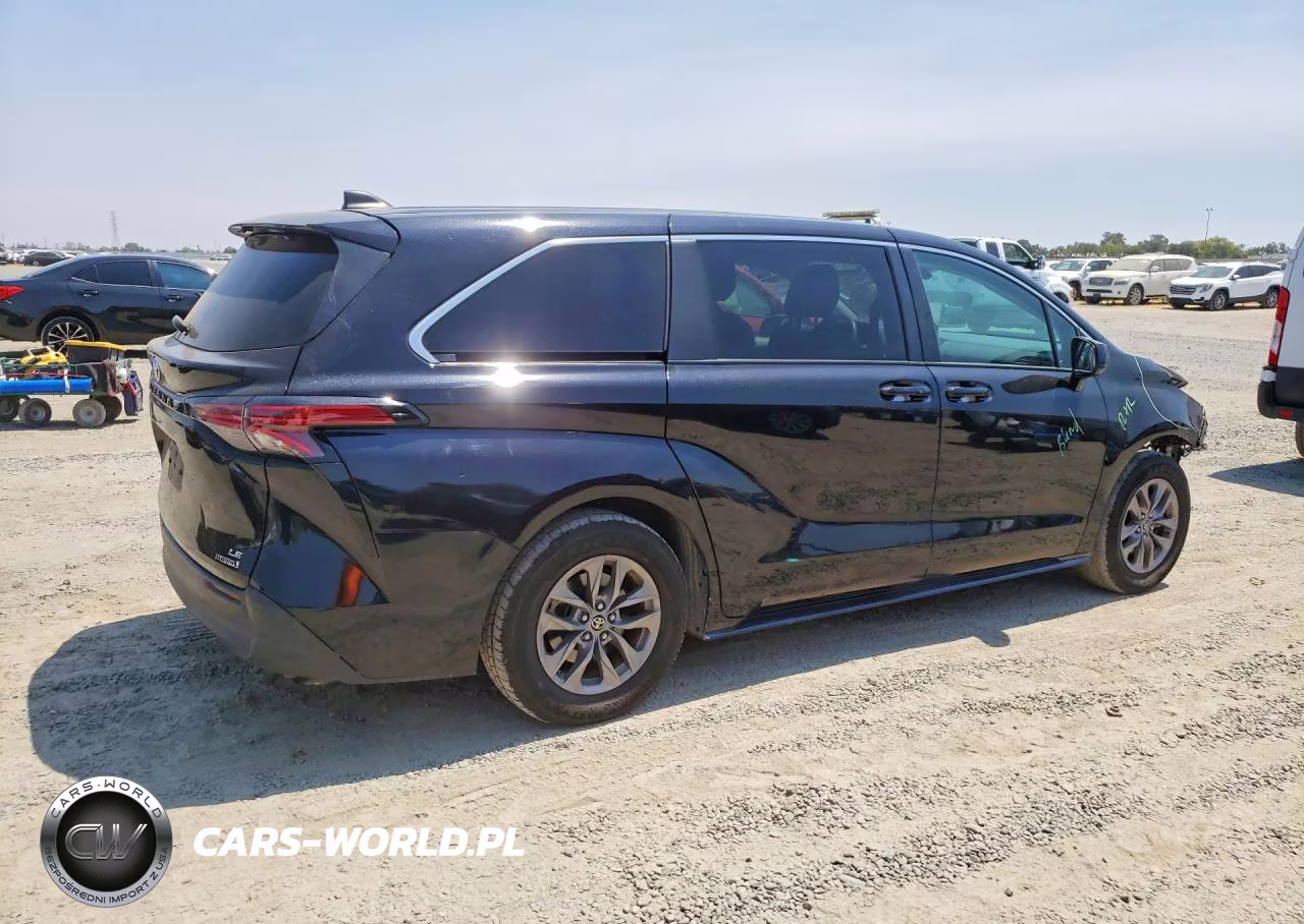 2022 Toyota Sienna Le VIN:5TDKRKECXNS102052 - 3