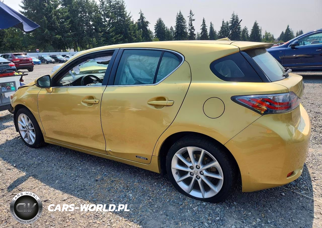 2012 Lexus Ct 200 VIN:JTHKD5BH6C2047960 - 2