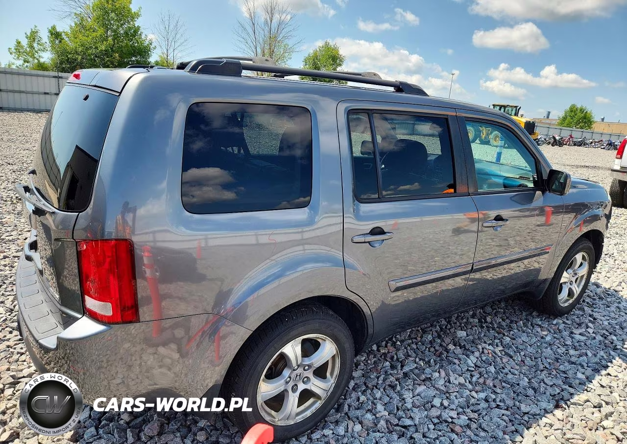 2012 Honda Pilot Exl VIN:5FNYF4H57CB004531 - 3