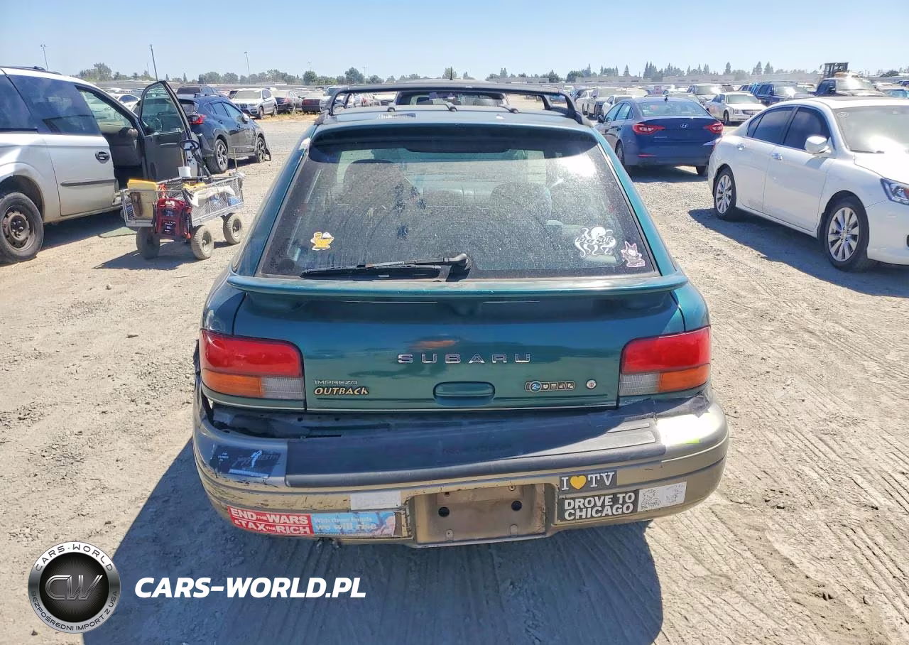 2000 Subaru Impreza Outback Sport VIN:JF1GF4857YH804030 - 6