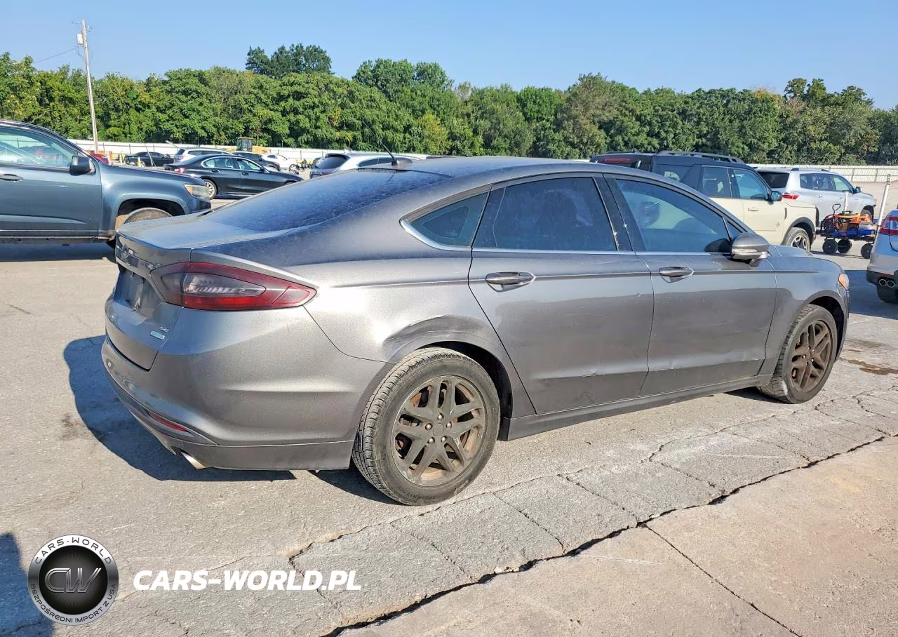 2014 Ford Fusion Se VIN:1FA6P0HD4E5389187 - 3