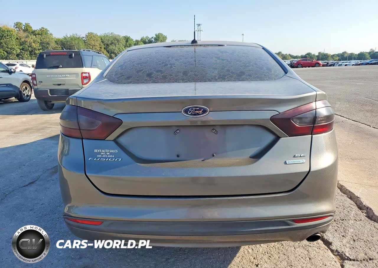 2014 Ford Fusion Se VIN:1FA6P0HD4E5389187 - 6