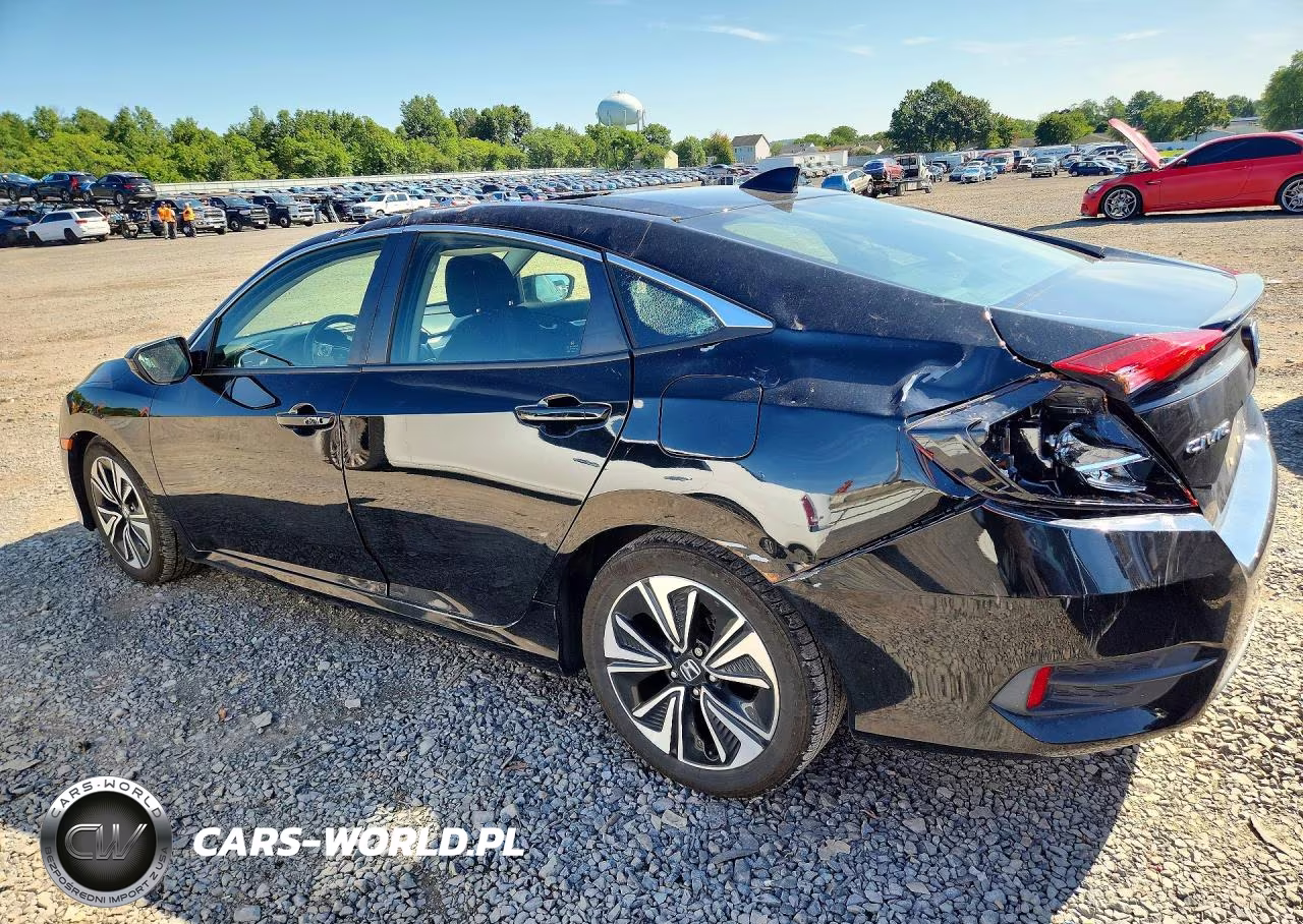 2018 Honda Civic Ex VIN:JHMFC1F32JX034781 - 2