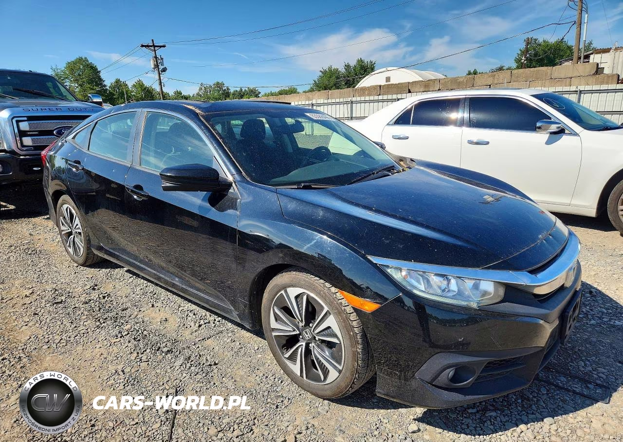 2018 Honda Civic Ex VIN:JHMFC1F32JX034781 - 4