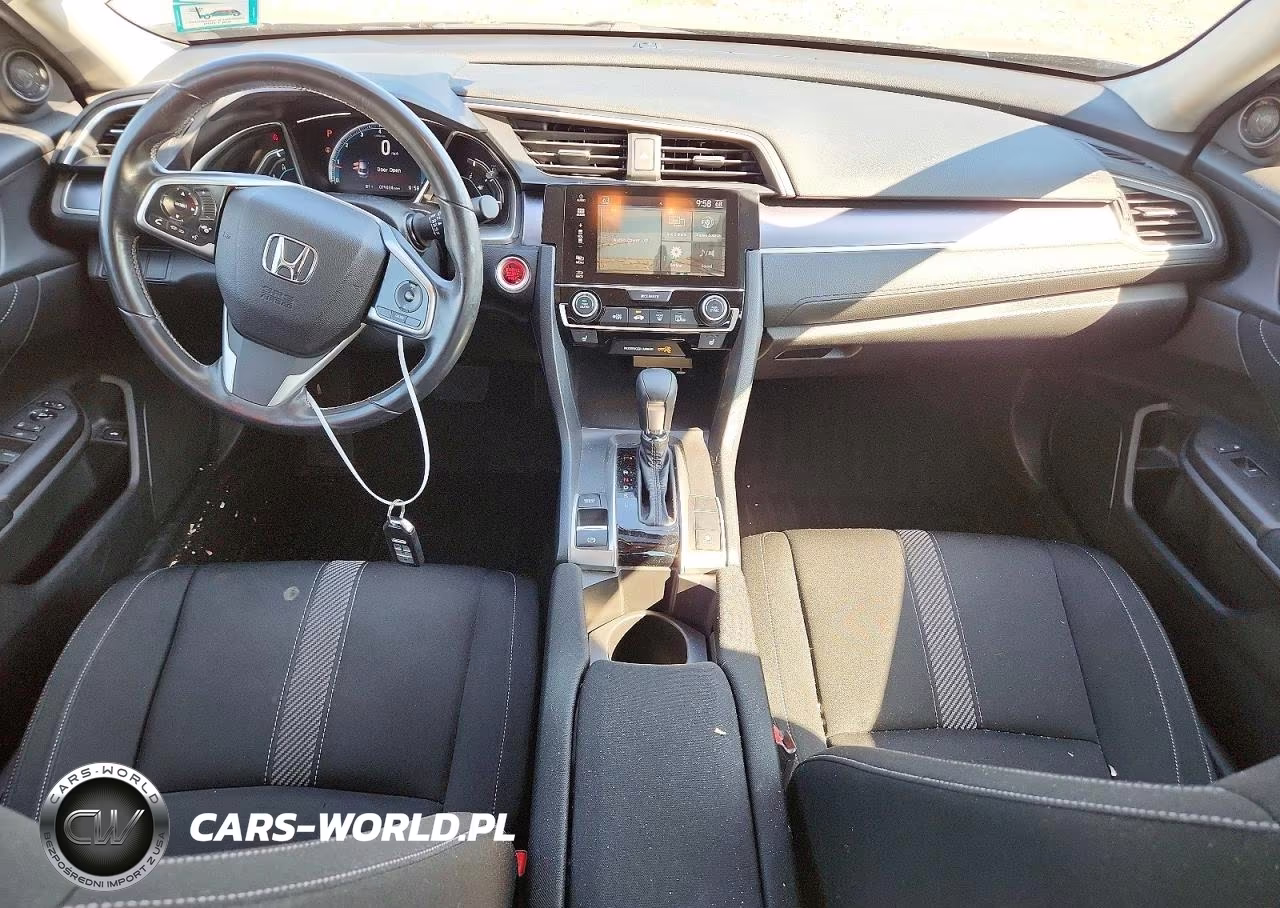 2018 Honda Civic Ex VIN:JHMFC1F32JX034781 - 8