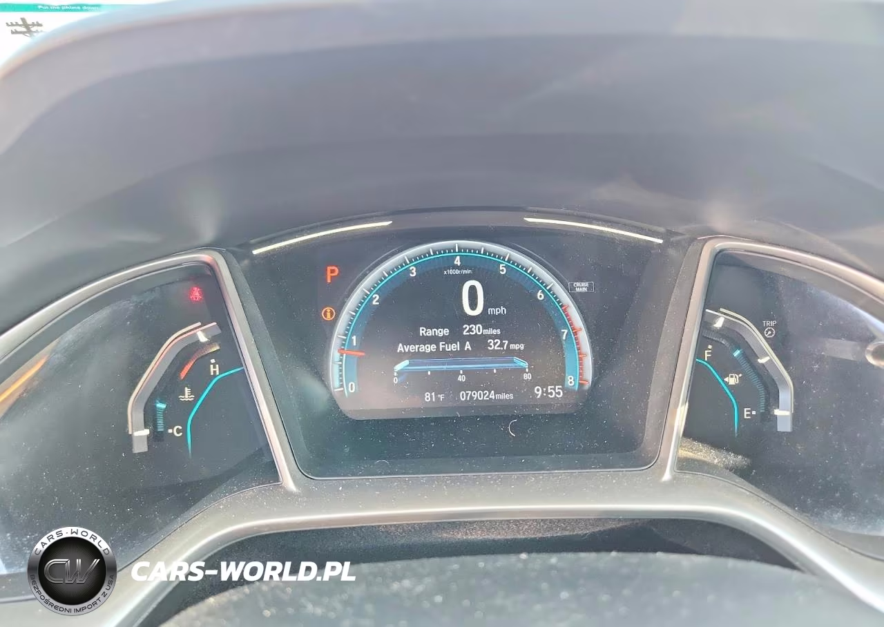 2018 Honda Civic Ex VIN:JHMFC1F32JX034781 - 9
