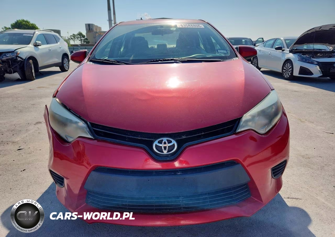 2014 Toyota Corolla Le VIN:5YFBURHE4EP086539 - 5