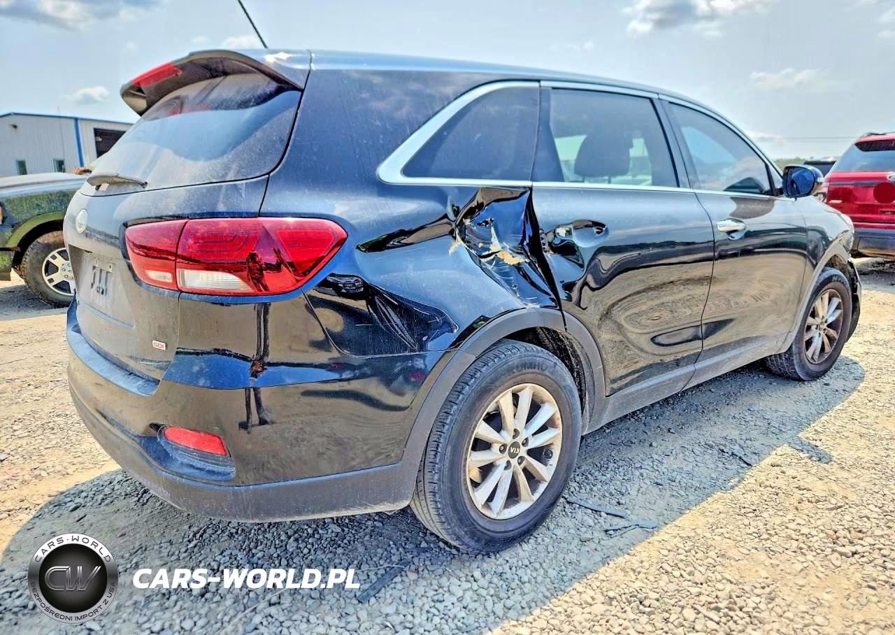 2019 Kia Sorento Lx VIN:5XYPG4A35KG501361 - 3