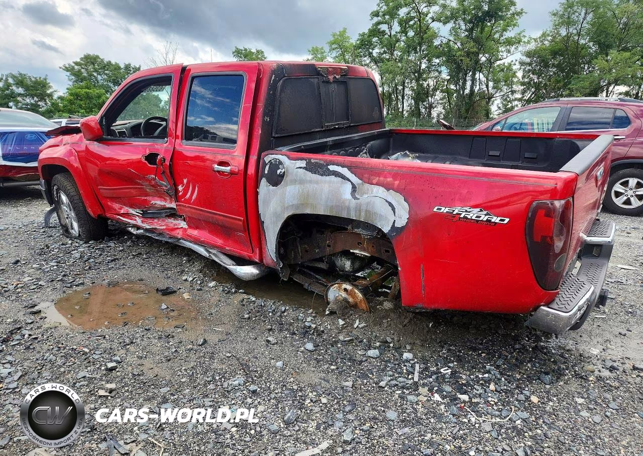 2012 GMC Canyon Sle-2 VIN:1GTH6PFEXC8132332 - 2