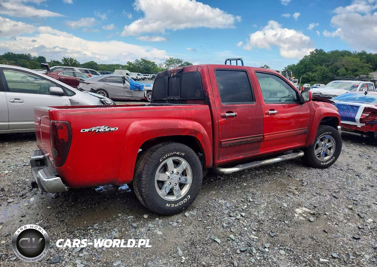2012 GMC Canyon Sle-2 VIN:1GTH6PFEXC8132332 - 3