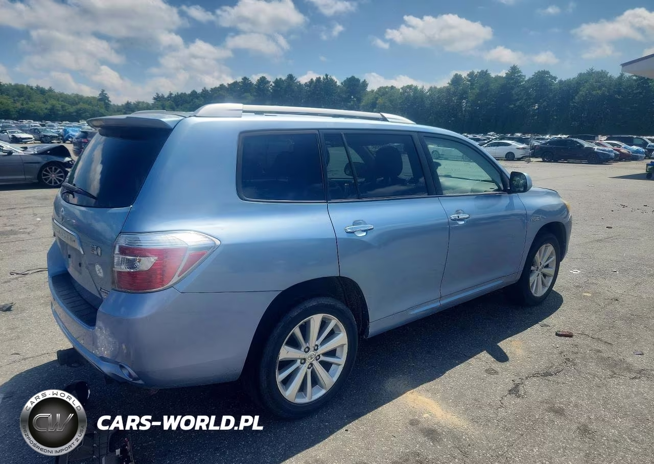 2008 Toyota Highlander Hybrid Limited VIN:JTEEW44A282010278 - 3