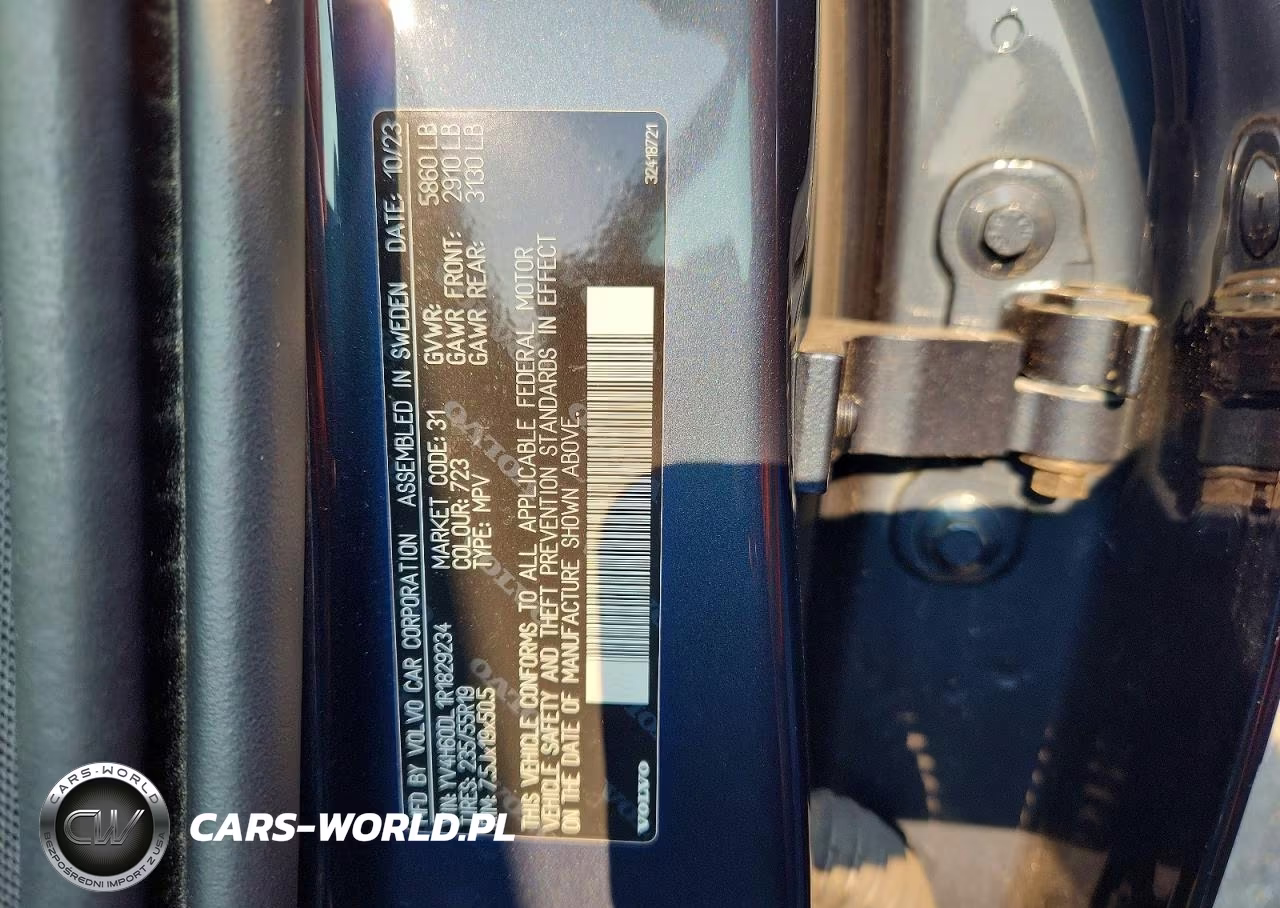 2024 Volvo Xc60 Plus VIN:YV4H60DL1R1829234 - 12
