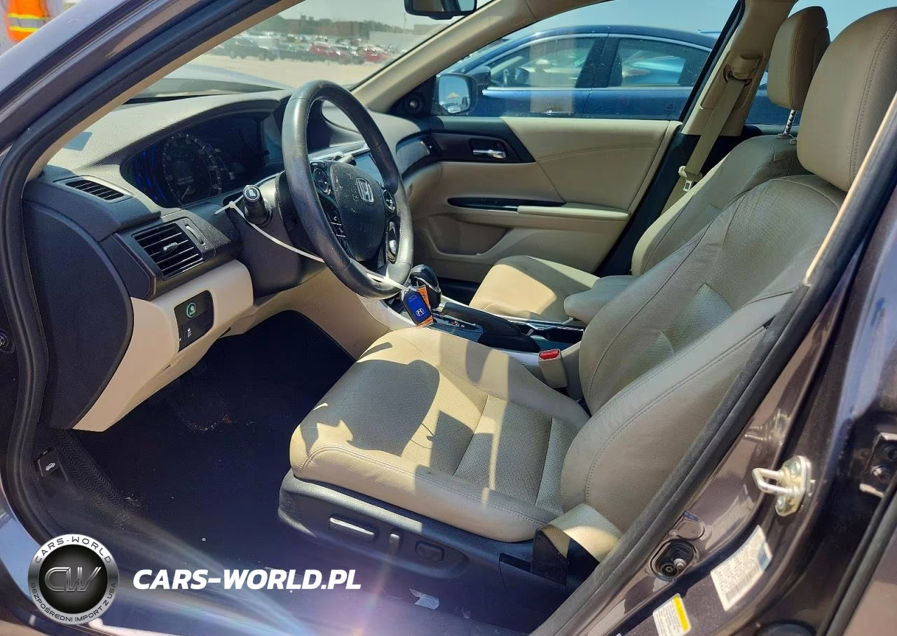 2015 Honda Accord Touring Hybrid VIN:1HGCR6F79FA003980 - 7