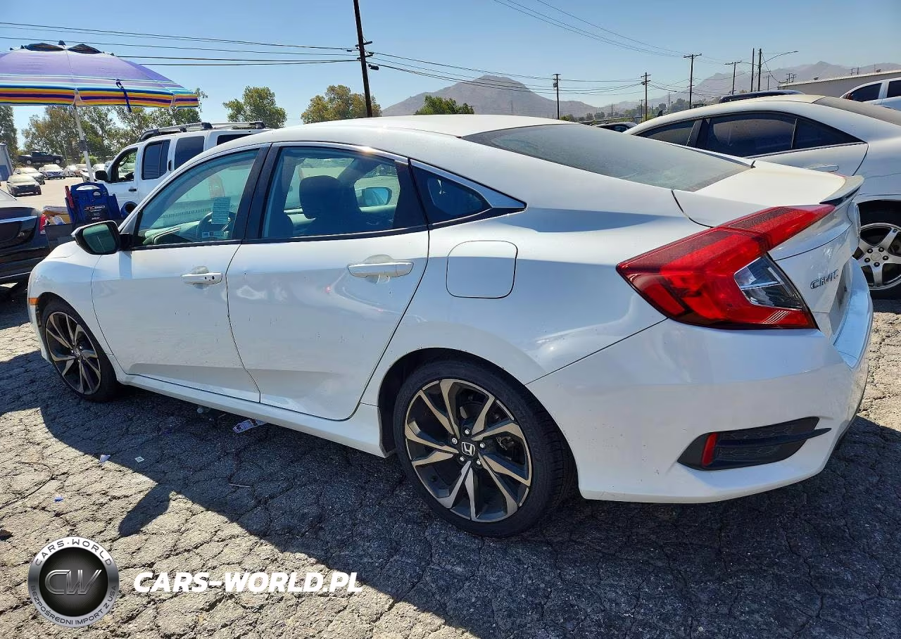 2020 Honda Civic Sport VIN:2HGFC2F89LH601225 - 2