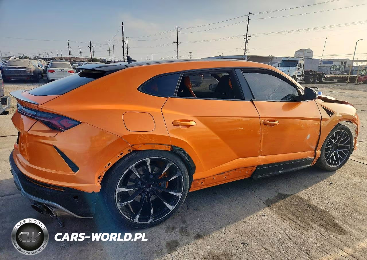 2022 Lamborghini Urus Graphite Capsule-Pearl Capsule VIN:ZPBUA1ZL2NLA21237 - 3