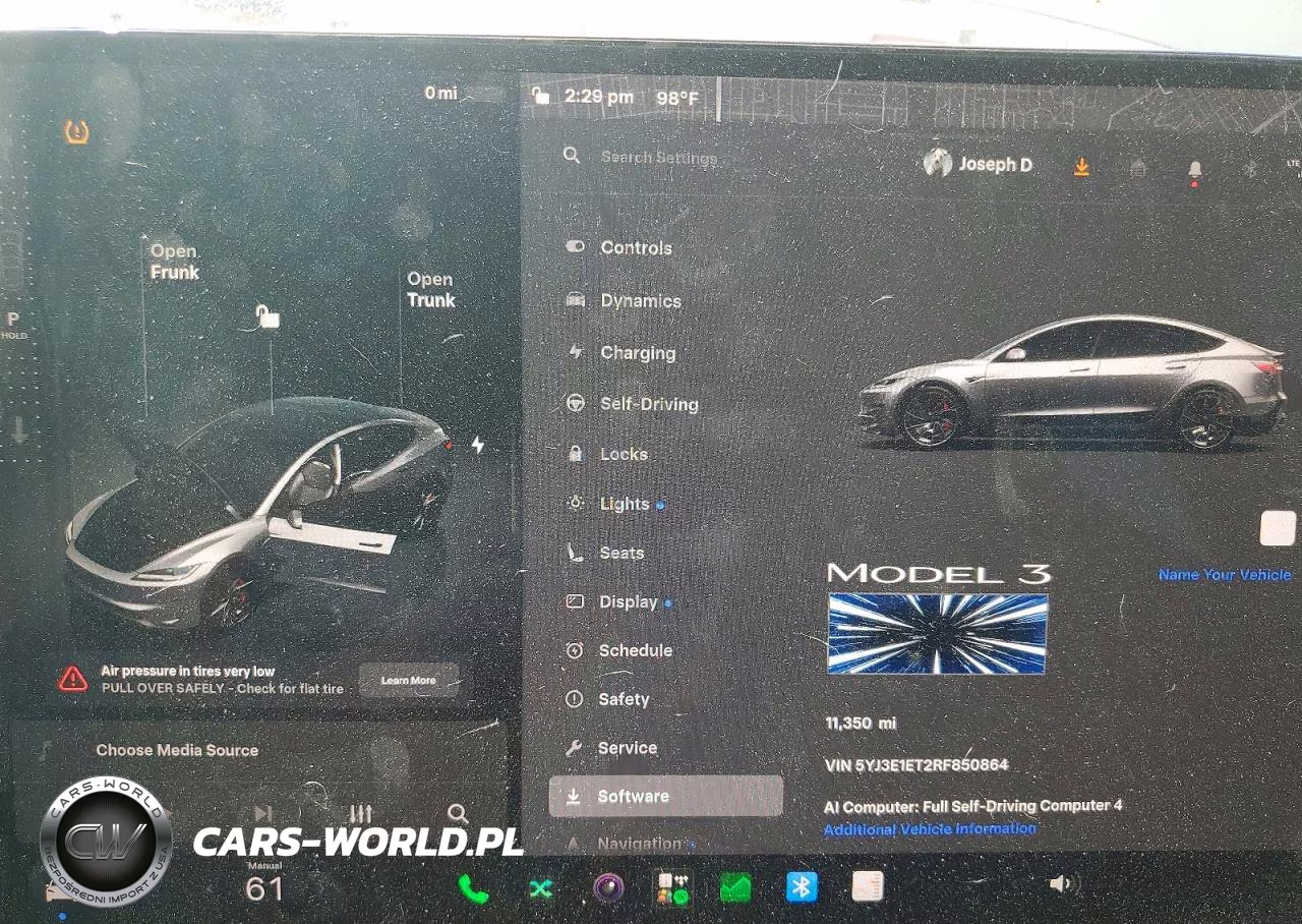 2024 Tesla Model 3 VIN:5YJ3E1ET2RF850864 - 9