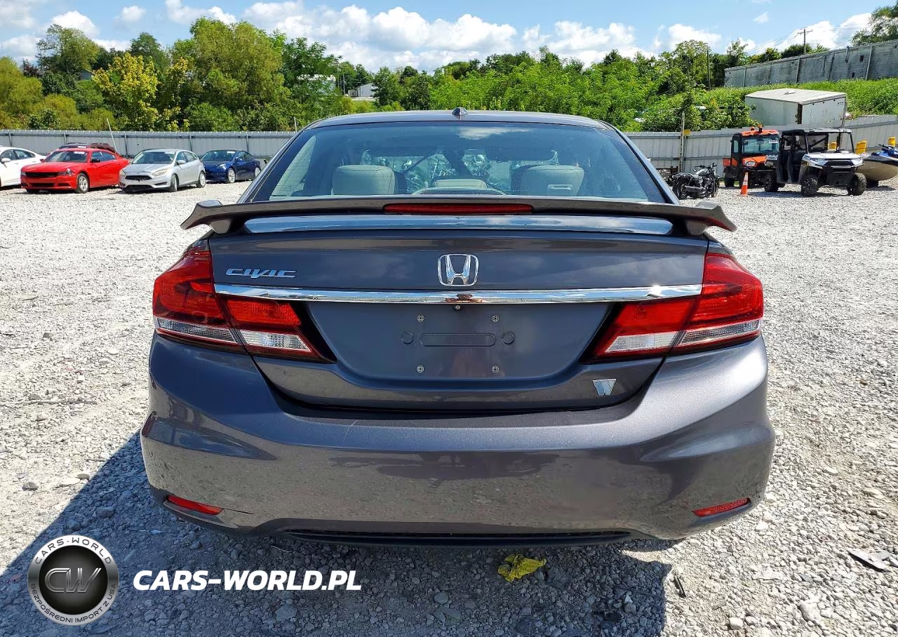 2014 Honda Civic Exl VIN:2HGFB2F93EH554420 - 6