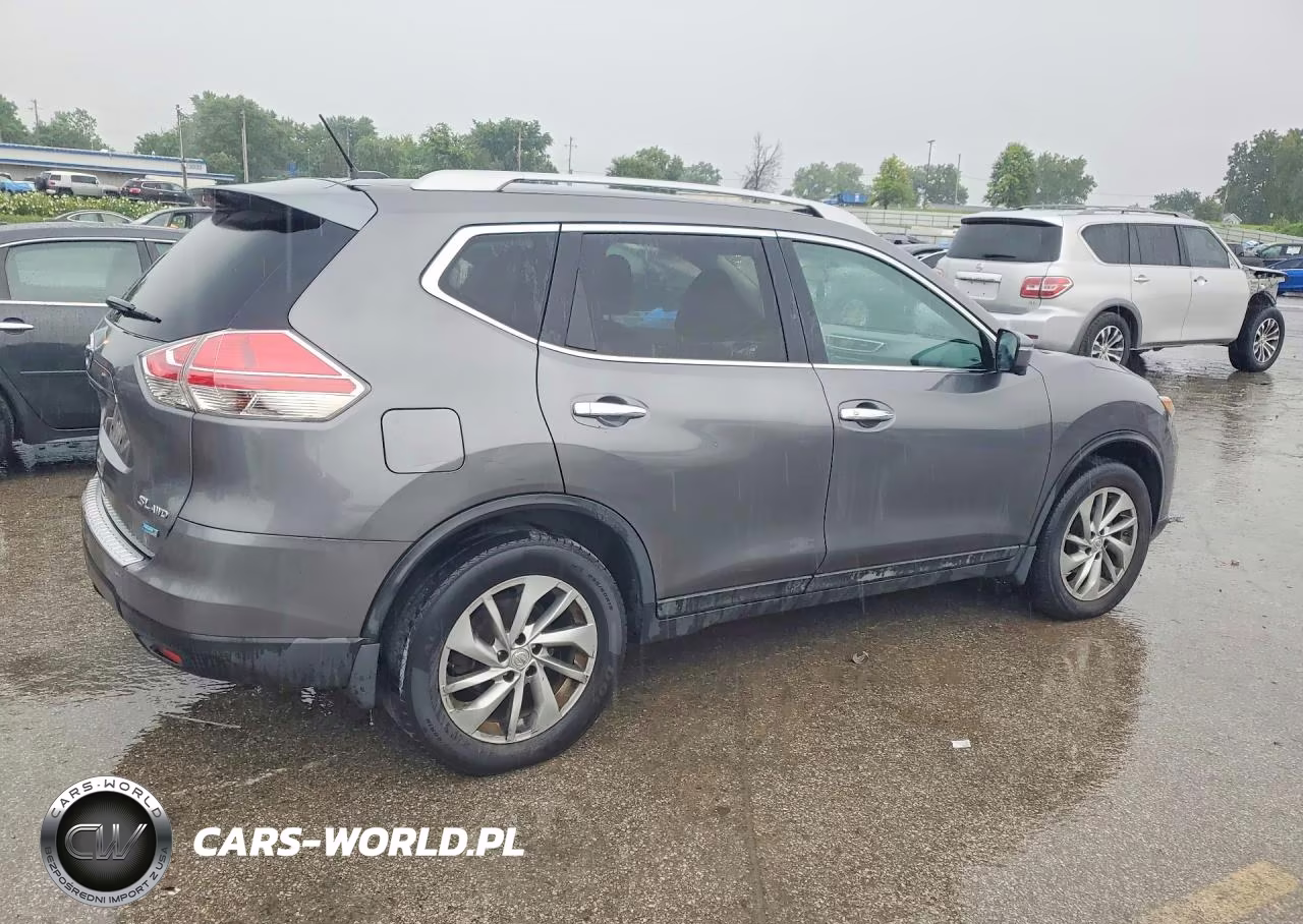 2014 Nissan Rogue Sl VIN:5N1AT2MV2EC870850 - 3