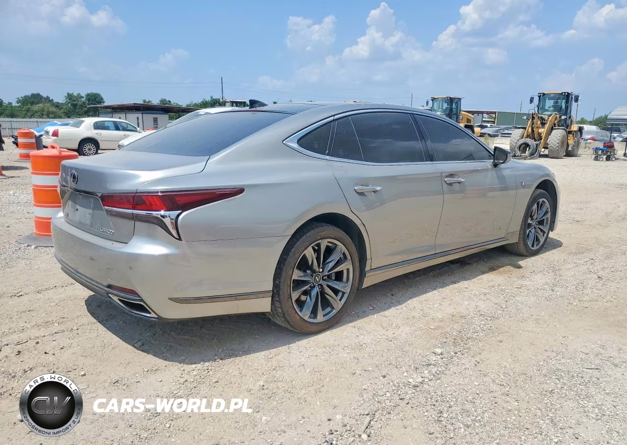 2018 Lexus Ls 500 F Sport VIN:JTHB51FF5J5000364 - 3