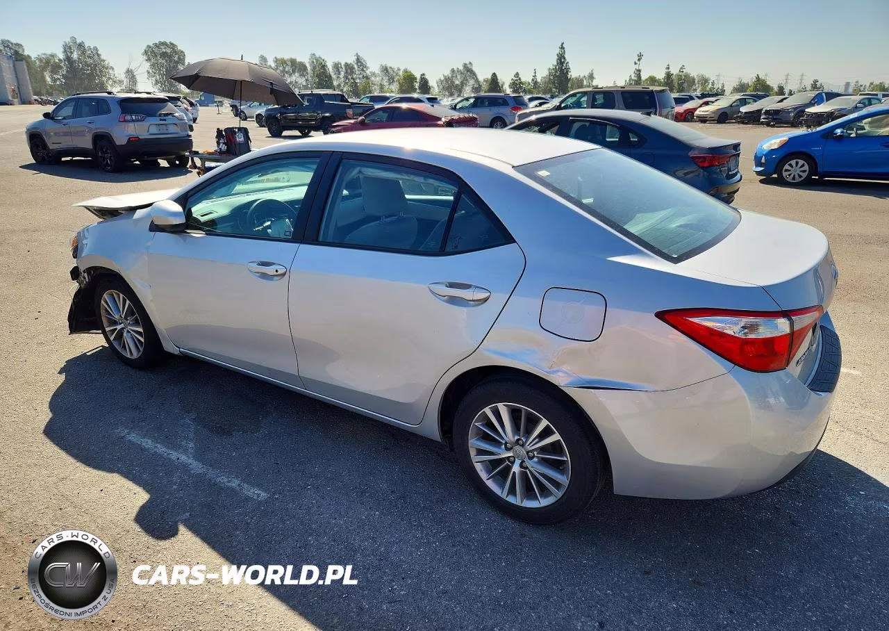 2015 Toyota Corolla Le Plus VIN:5YFBURHE2FP340945 - 2