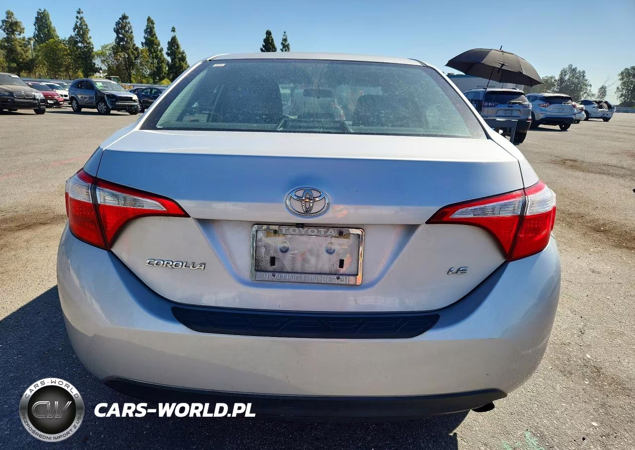 2015 Toyota Corolla Le Plus VIN:5YFBURHE2FP340945 - 6