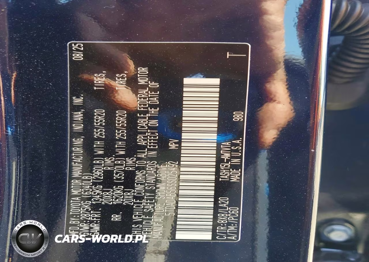 2025 Toyota Grand Highlander Hybrid Limited Max VIN:5TDADAB56SS025492 - 14
