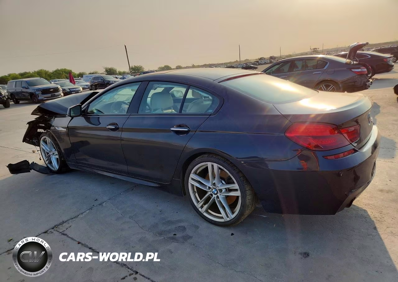 2015 BMW 640 I Gran Coupe VIN:WBA6A0C52FD318960 - 2