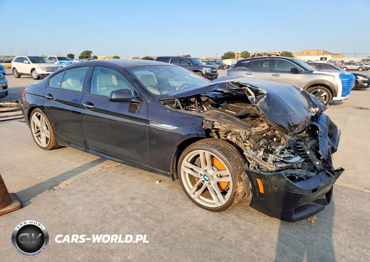 2015 BMW 640 I Gran Coupe VIN:WBA6A0C52FD318960 - 4
