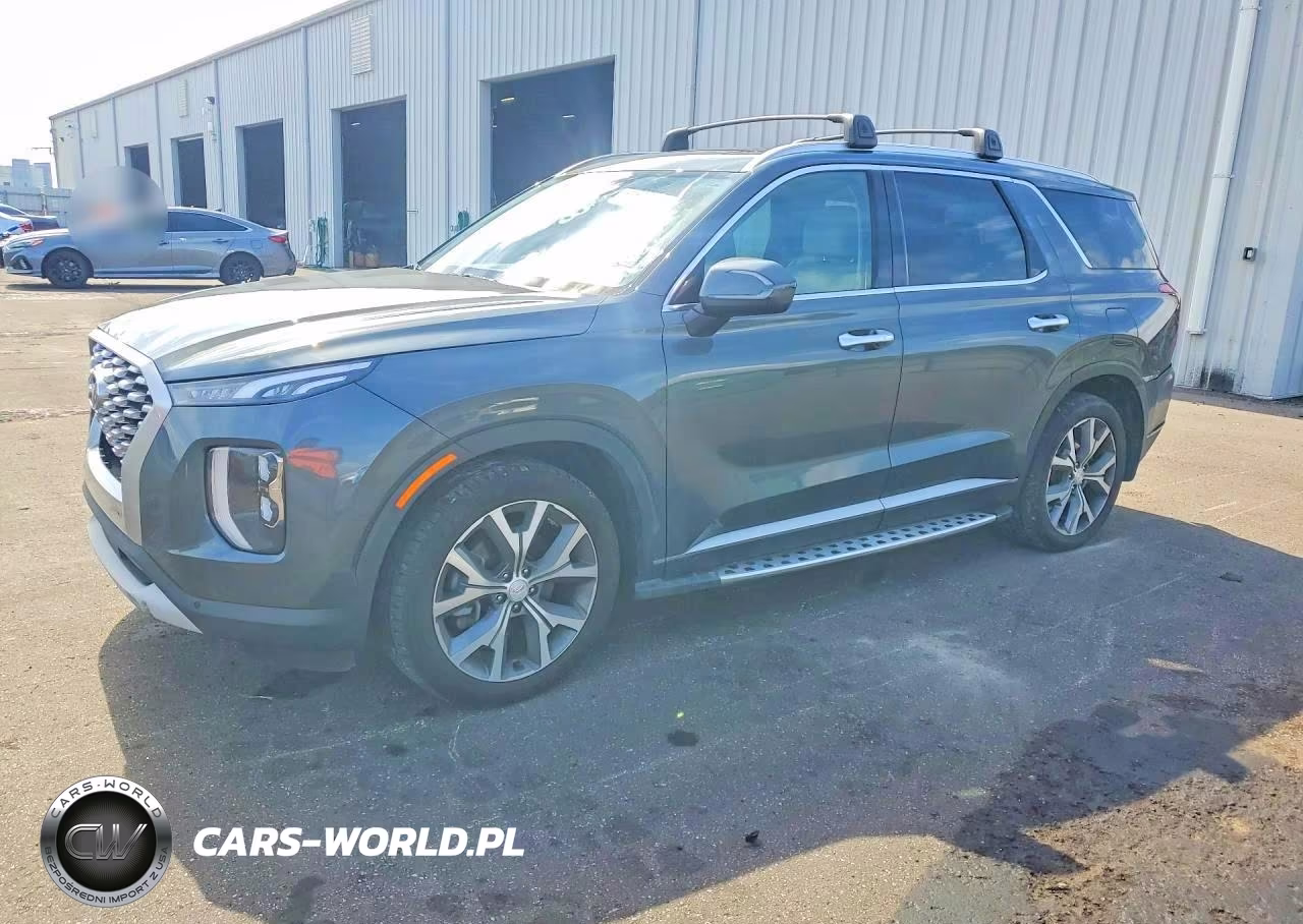 2022 Hyundai Palisade Sel VIN:KM8R44HE7NU416965 - 1
