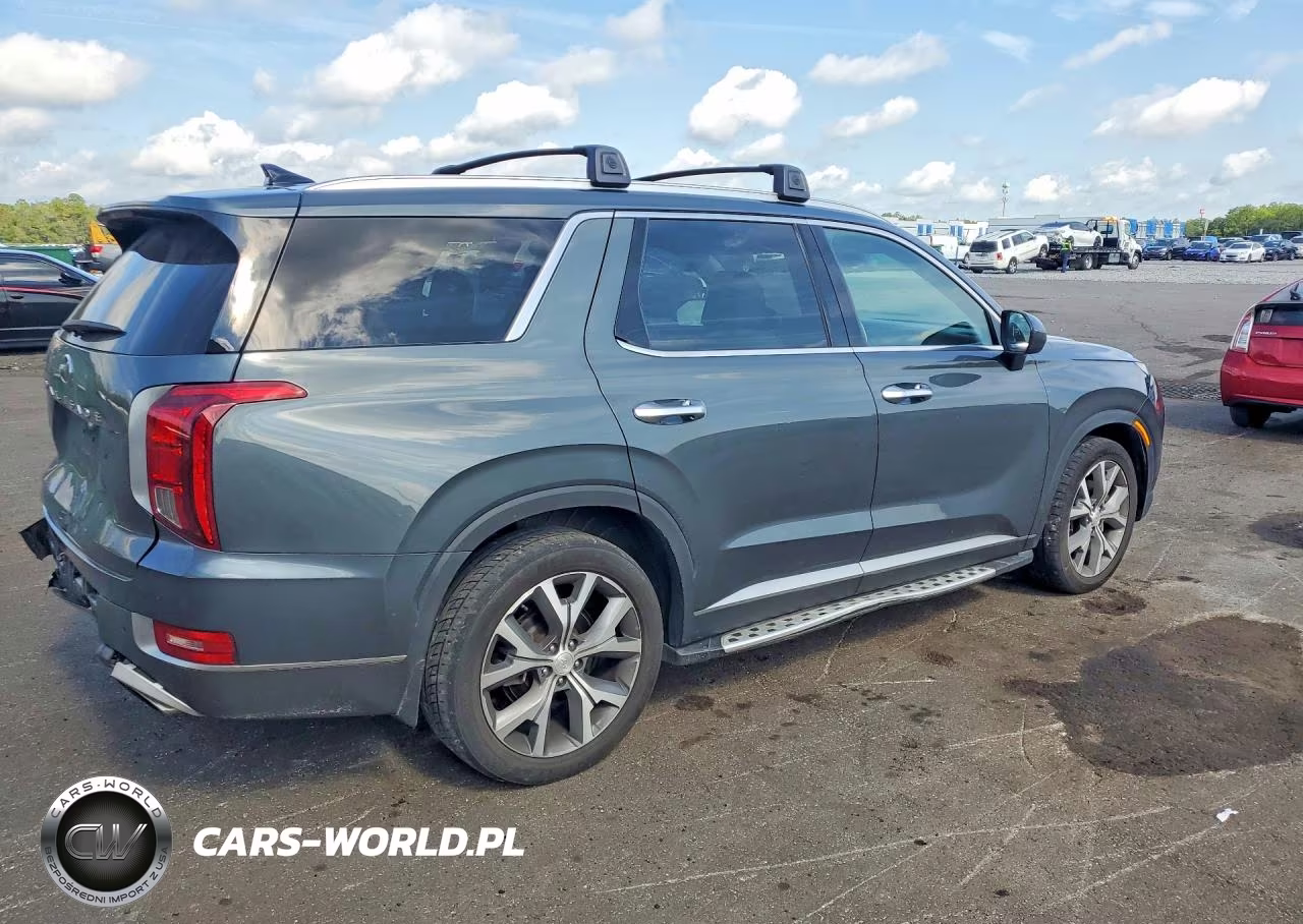 2022 Hyundai Palisade Sel VIN:KM8R44HE7NU416965 - 3
