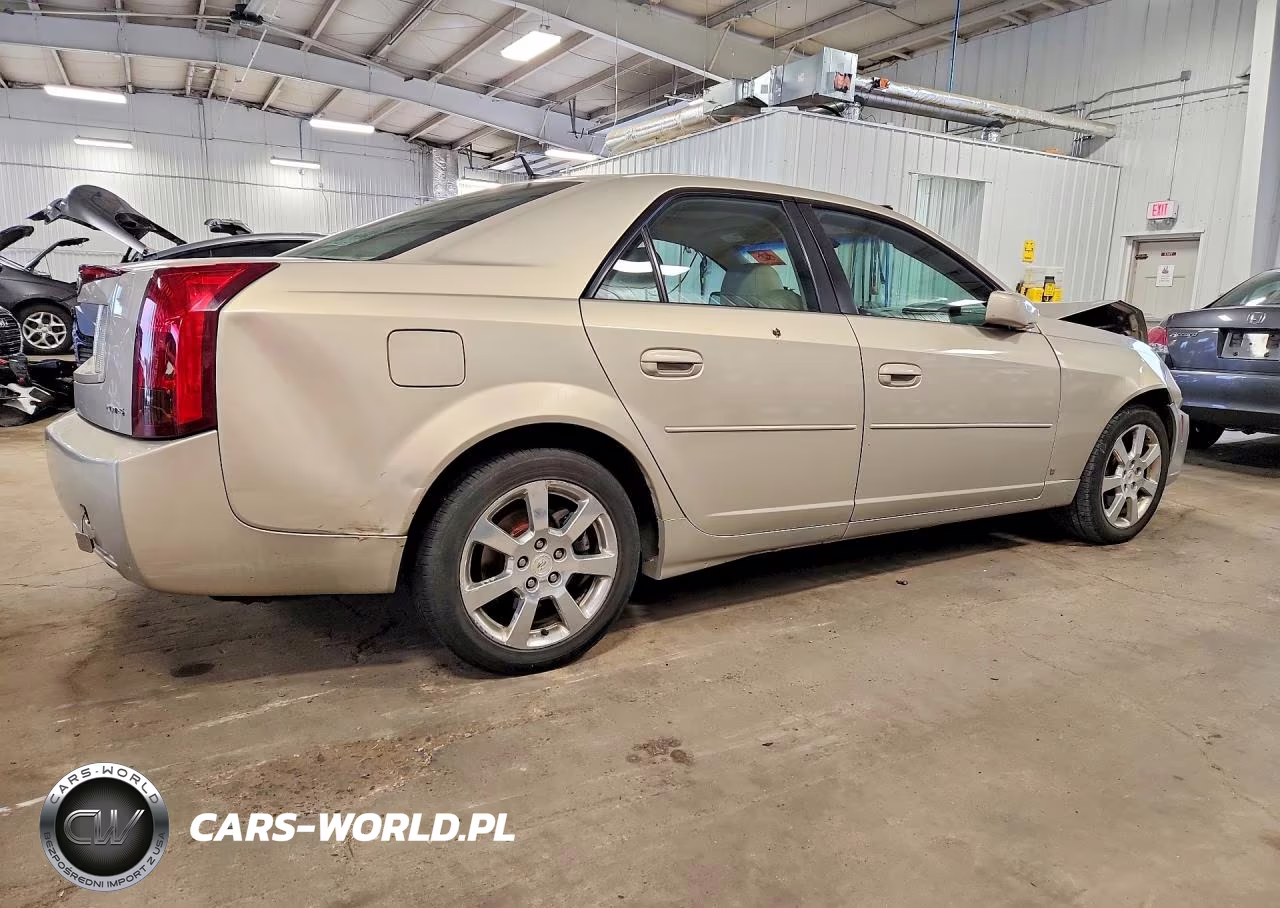 2007 Cadillac Cts Hi Feature V6 VIN:1G6DP577770104155 - 3