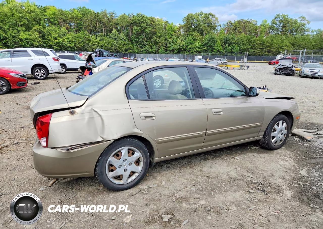 2006 Hyundai Elantra Gls VIN:KMHDN46D16U363005 - 3