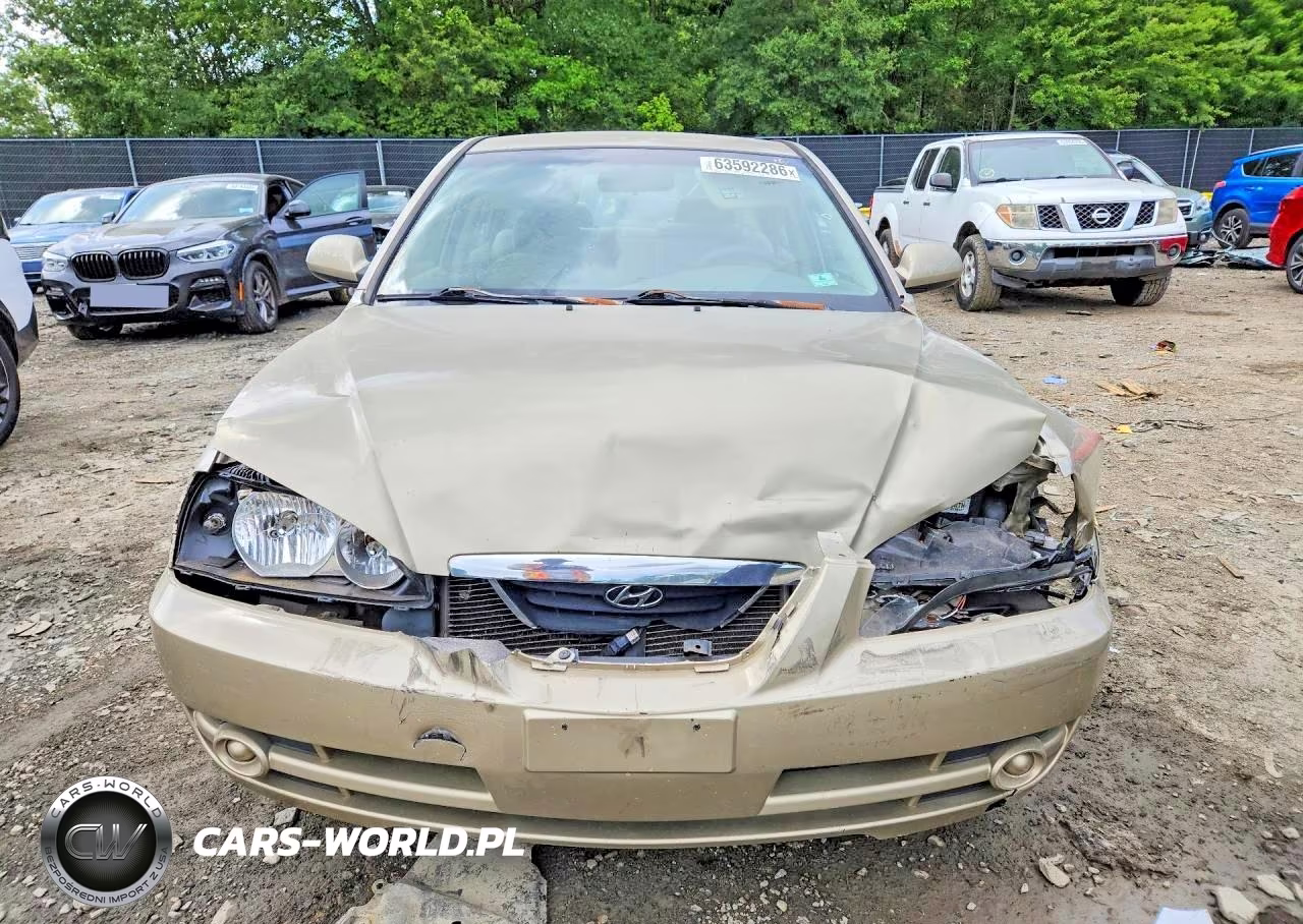 2006 Hyundai Elantra Gls VIN:KMHDN46D16U363005 - 5