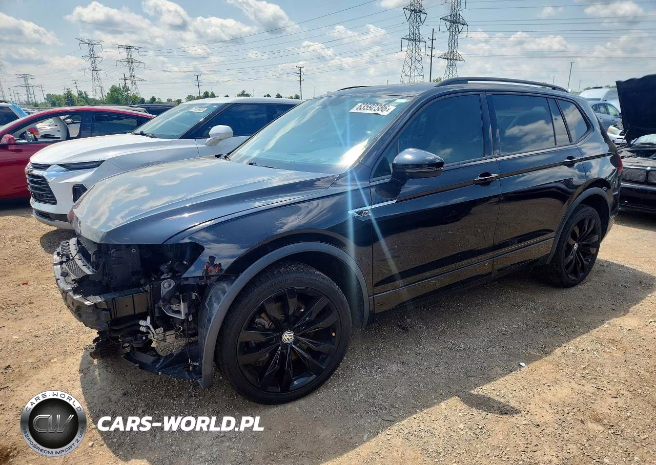 2020 Volkswagen Tiguan Se VIN:3VV2B7AX7LM161116 - 1