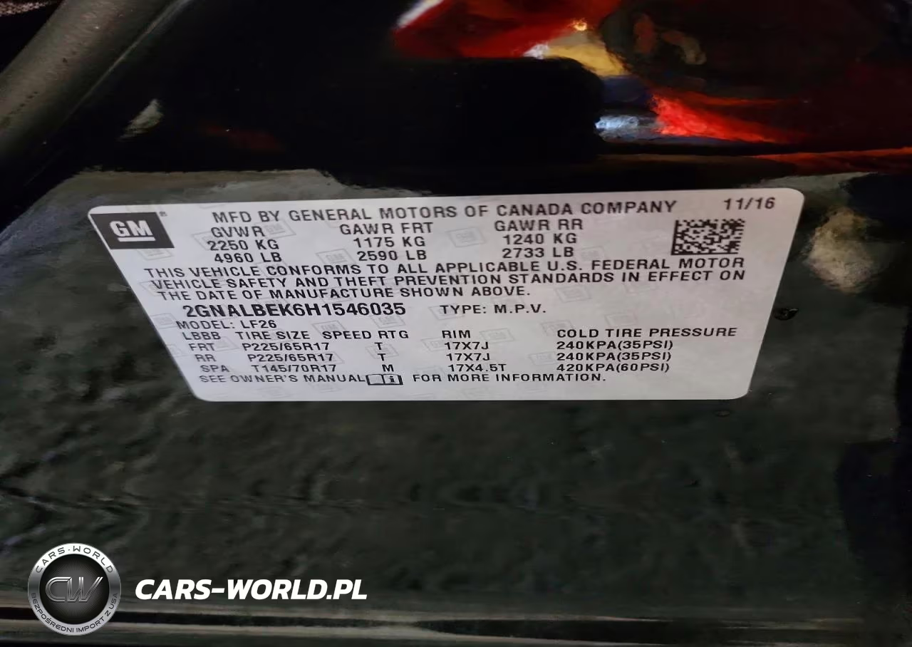2017 Chevrolet Equinox Ls VIN:2GNALBEK6H1546035 - 13