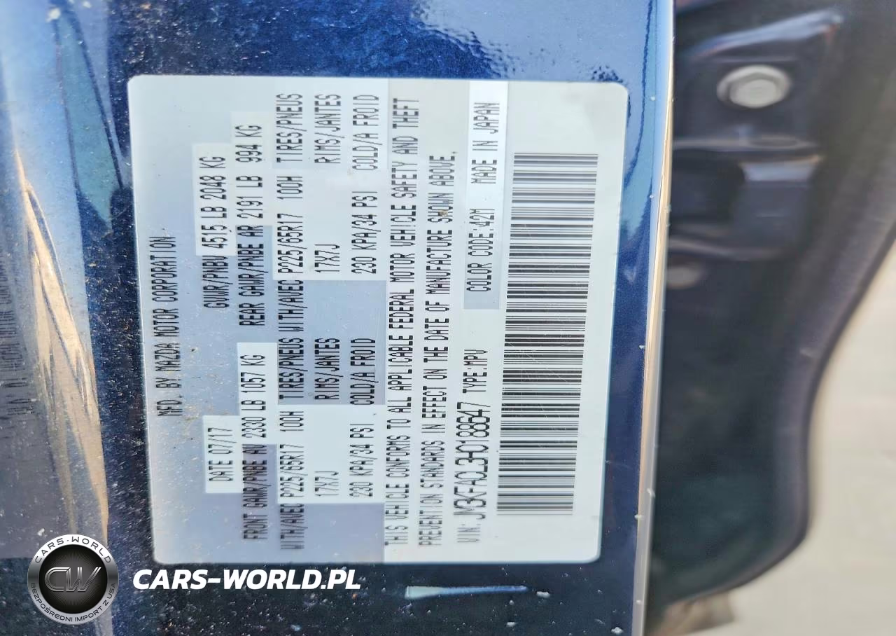 2017 Mazda Cx-5 VIN:JM3KFACL3H0188647 - 13