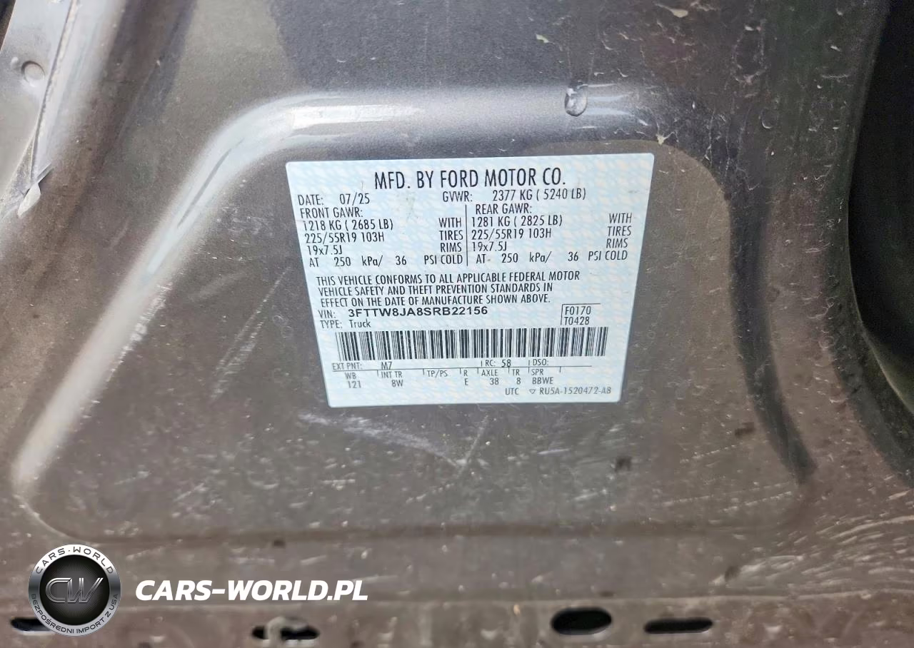 2025 Ford Maverick Xlt VIN:3FTTW8JA8SRB22156 - 12