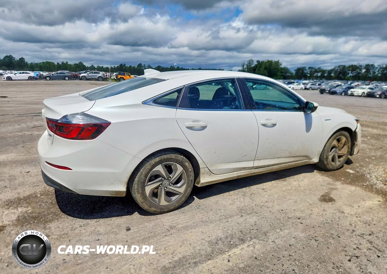 2019 Honda Insight Lx VIN:19XZE4F10KE033445 - 3
