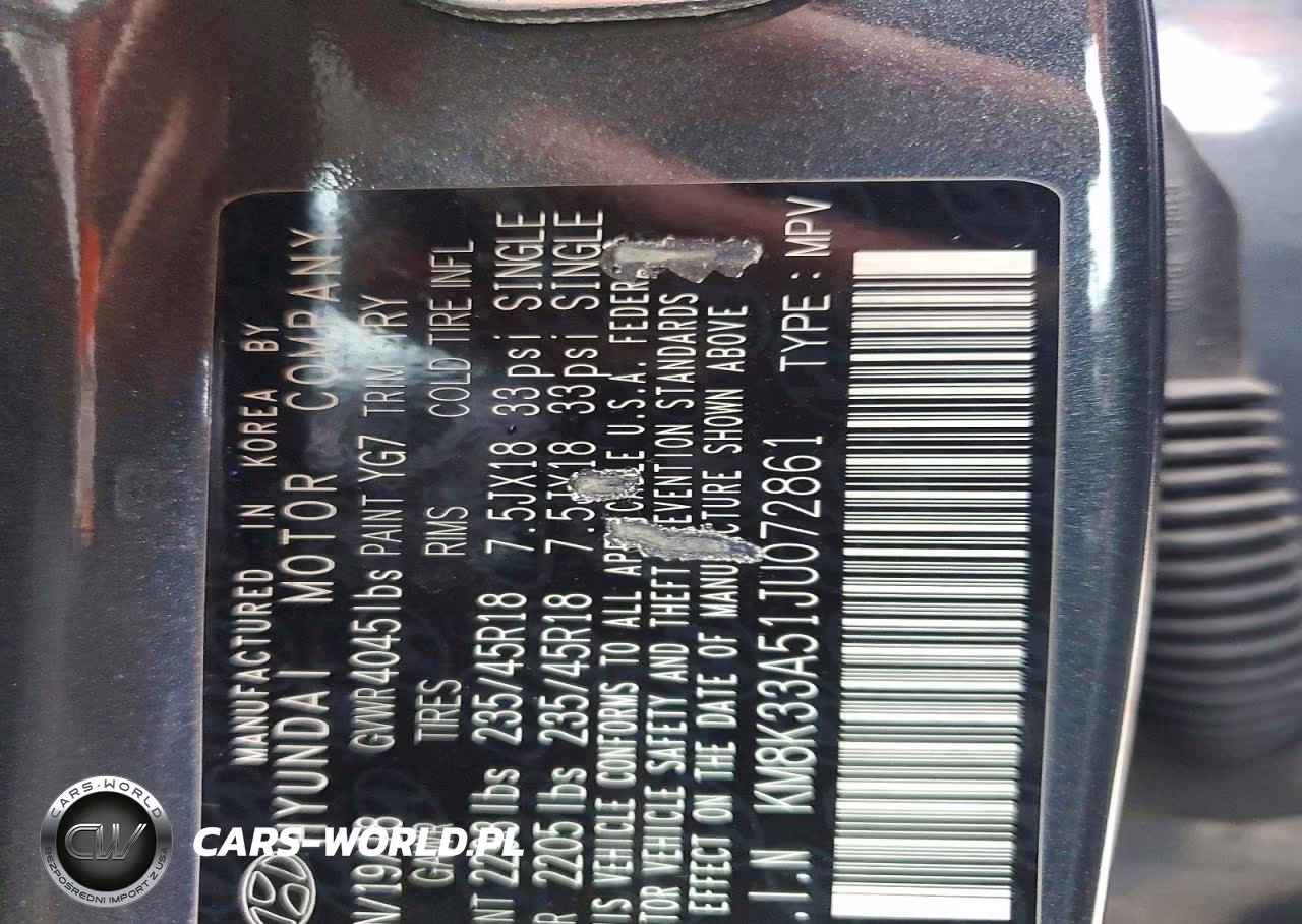 2018 Hyundai Kona Limited VIN:KM8K33A51JU072861 - 13