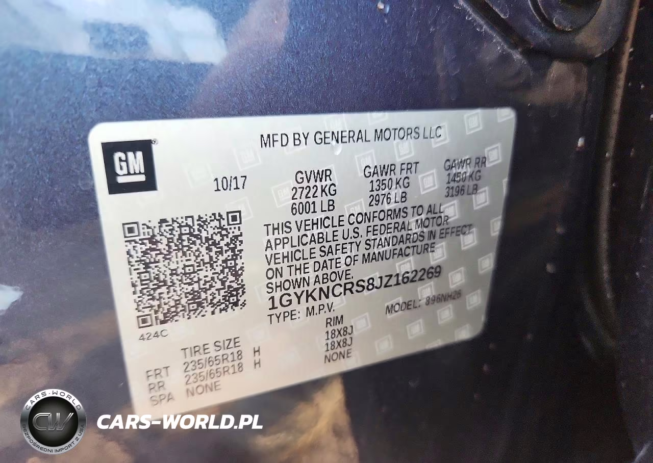 2018 Cadillac Xt5 Luxury VIN:1GYKNCRS8JZ162269 - 13