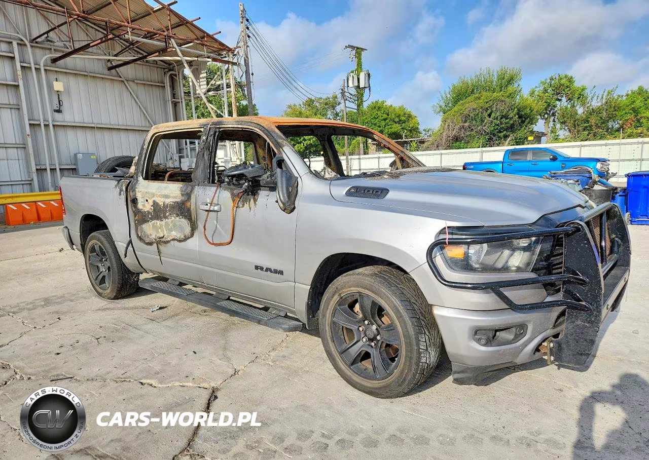 2021 Ram 1500 Big Horn-Lone Star VIN:1C6RREFTXMN690481 - 4