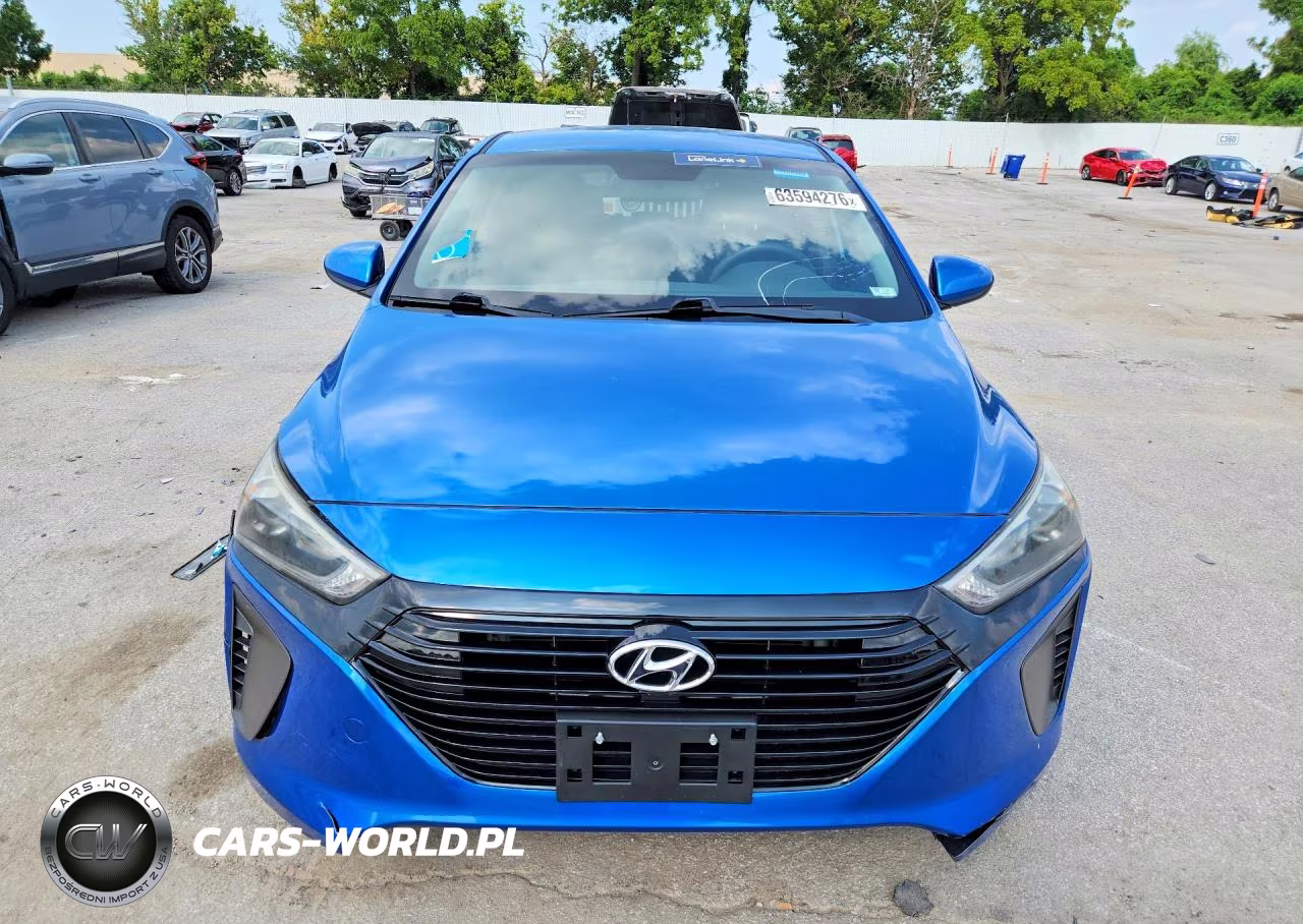 2017 Hyundai Ioniq Blue VIN:KMHC65LC8HU022150 - 6