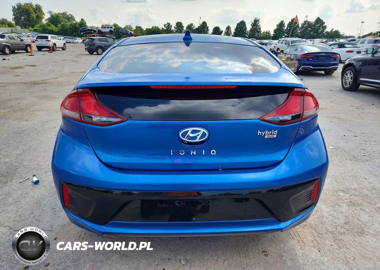 2017 Hyundai Ioniq Blue VIN:KMHC65LC8HU022150 - 7